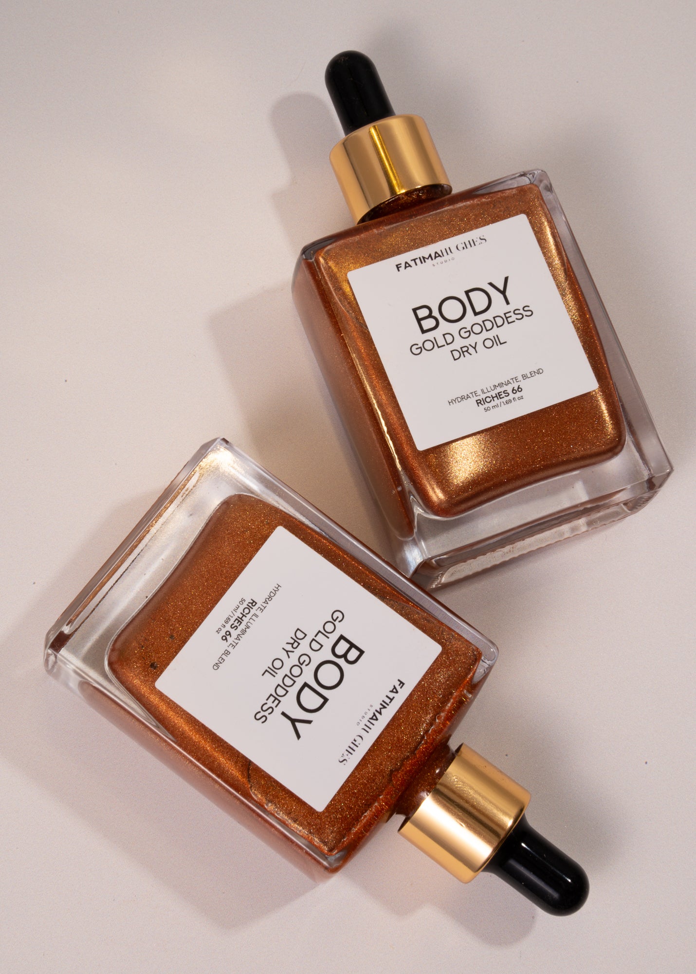 GOLD GODDESS SHIMMER DRY Body Oil-A Vacation Must