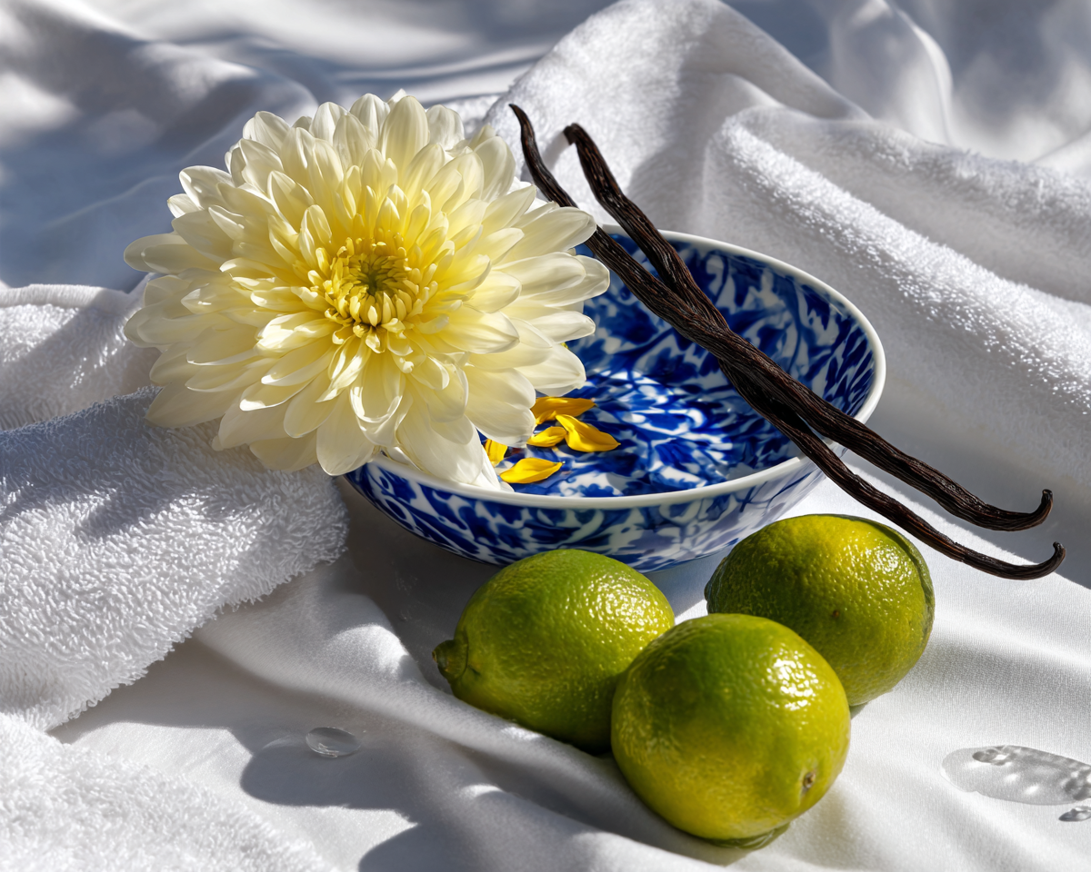 MANE Restorative Hair Treatment Oil- A Vanilla Lime Scent.