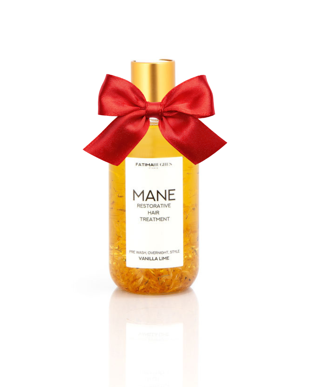 MANE Restorative Hair Treatment Oil- A Vanilla Lime Scent.